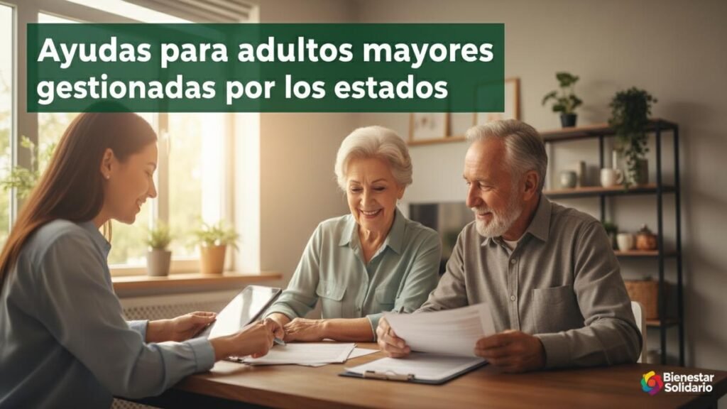 Ayudas para adultos mayores gestionadas por los estados