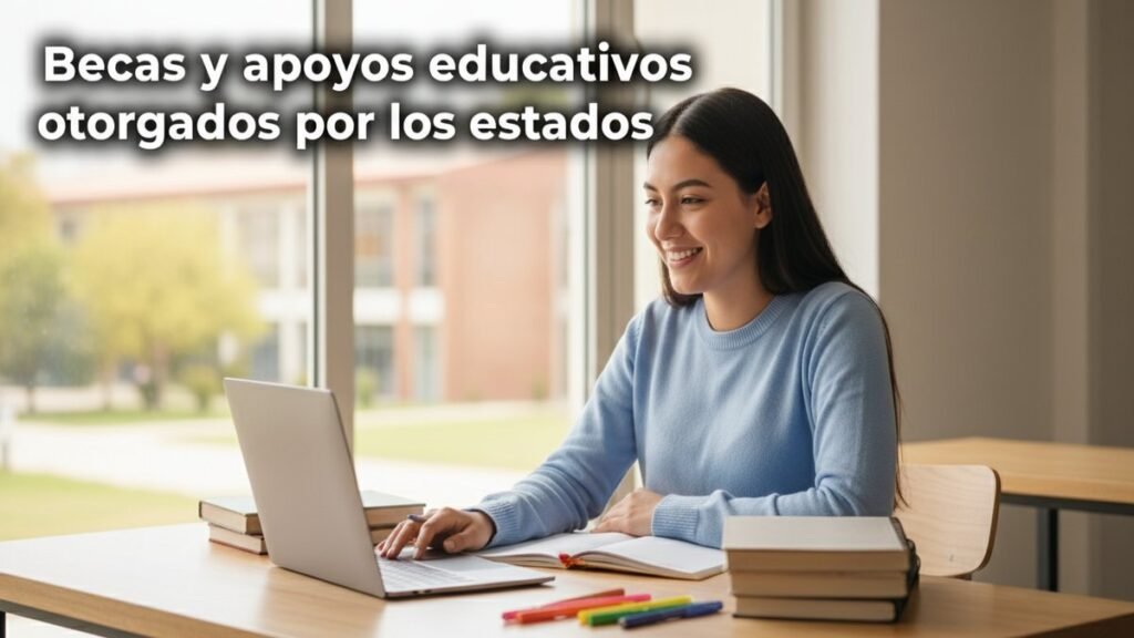 Becas y apoyos educativos otorgados por los estados