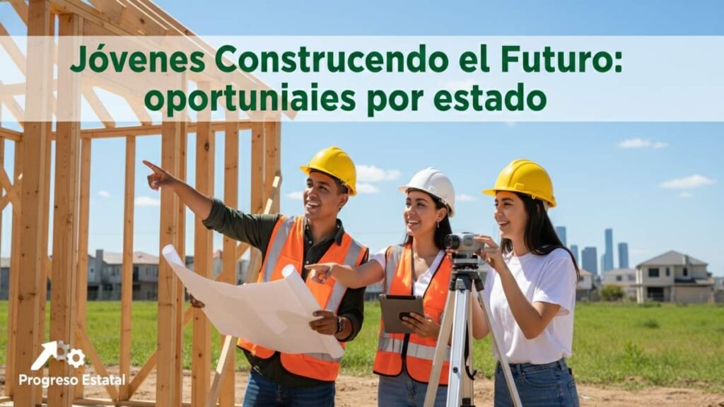 Jóvenes Construyendo el Futuro: oportunidades por estado